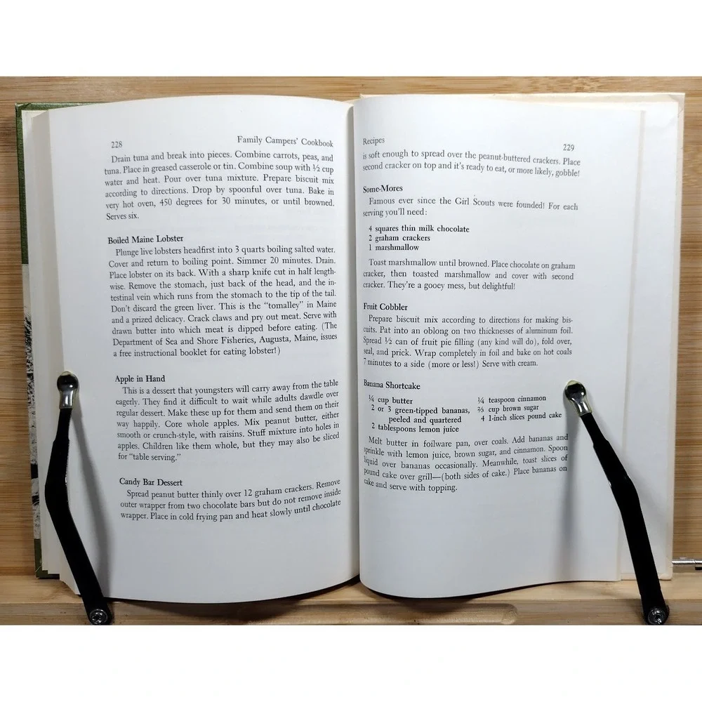 Family Campers' Cookbook Bill Riviere (1965, Hardcover) FIRST EDITION